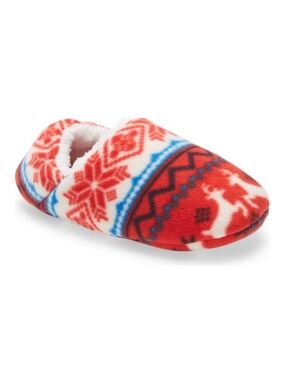 NEW Nordstrom Convertible Microfleece Family Scuff Slippers Small/Medium